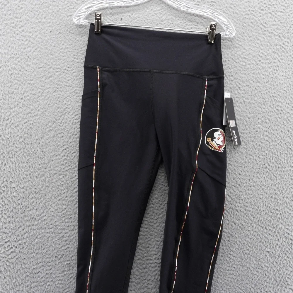 Certo Florida State Seminoles FSU Assembly Leggings Black Womens Large NEW - Picture 3 of 14